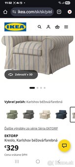 IKEA kreslo EKTORP - 3