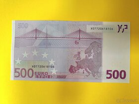 Bankovka 500€ aUNC - 3