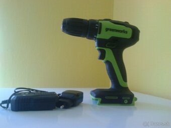 Aku vrtacka-srobovacka Greenworks GD 24D35 24V - 3