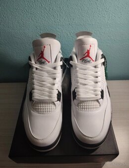 Air Jordan 4 retro white cement - 3