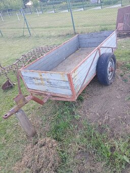 Predám malotraktor + vlečka. - 3
