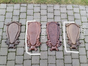 Podložky pod trofeje jeleňov danielov - 3