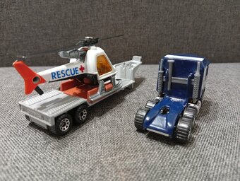 Matchbox Convoy CY 11, Kenworth, Helicopter, Rescue - 3