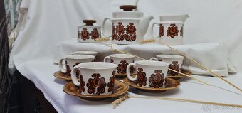 Čajová súprava KERA VITRAL Czechoslovakia - 3