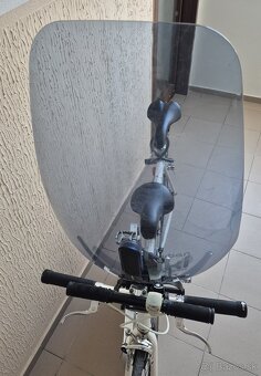 Set predná cyklosedačka a štít + adaptér - 3