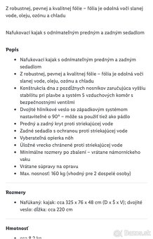 Nafukovací kajak - 3
