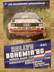 Predám, plagáty, rallye, programy, Bohemia, Škoda. - 3