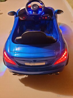 Luxusné elektrické autíčko BMW - modré - 3