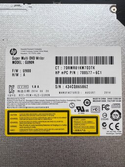Interná DVD mechanika HP GU90N (Super Multi DVD Writer) - 3