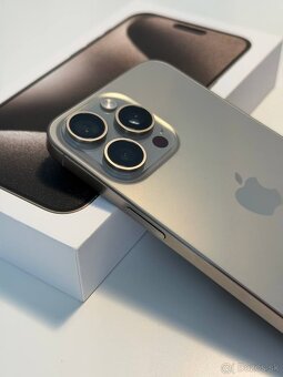 iPhone 15 Pro Max 256GB Čierny – Výborný stav - 3