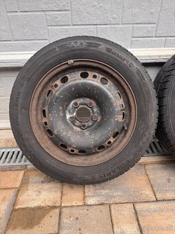 Zimná sada 5x100 195/55 R15 - 3