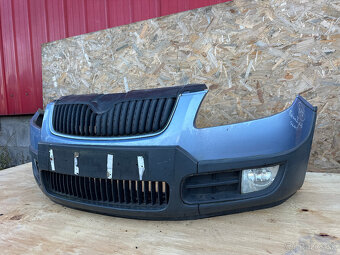 417. PŘEDNÍ NÁRAZNÍK: ŠKODA FABIA II SCOUT PŘED FACELIFT - 3