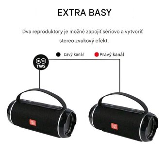 Bezdrôtový Bluetooth reproduktor - 3