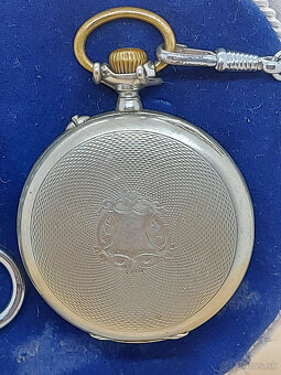 Predám funkčné vreckové hodinky s retiazkou Nicke Garant 65 - 3