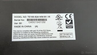 24-portový Fast Ethernet Switch TRENDnet TE100-S24 - spoľahl - 3