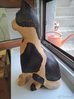 Drevená socha - mačka - 3