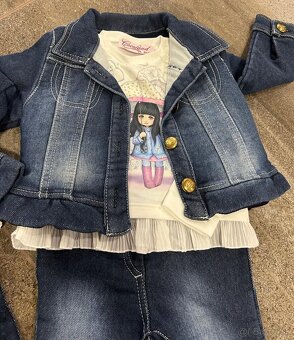 Dievčenský rifľový komplet (Cocolan) - 3