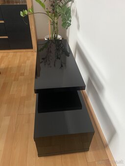 KONFERENČÝ STOLÍK - čierny - 3