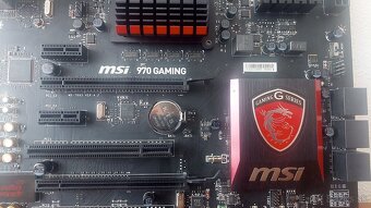 Predám základnú dosku MSI 970 Gaming, Socket AM3+ - 3