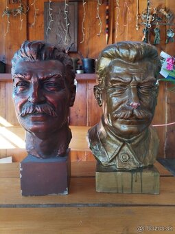 Lenin,busta-drevorezba Ostrovsky - 3