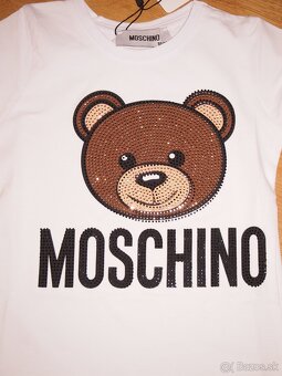 Moschino biele tričko - 3