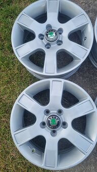 Elektrony R14 5x100 FABIA original pre SKODA - 3