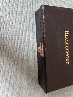 Vintage Sahli hemometer – kompletný set - 3
