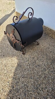 Udiareň,kovové ohnisko,dymbox. - 3