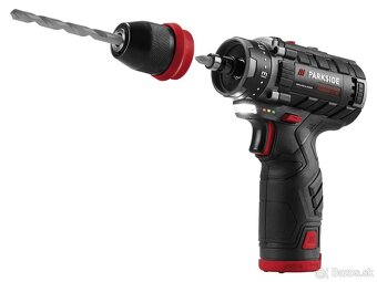 Nová sada 12V skrutkovač + uťahovák + 2 batérie + nabíjačka - 3