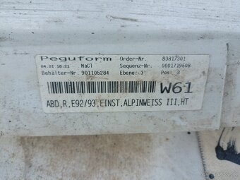 Bmw e92 e93  alpinweiss prahy - 3