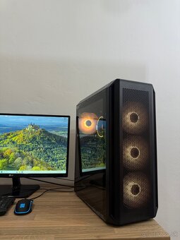 Herne pc rtx 3060 ti, ryzen 7, ssd, Win 11 - 3