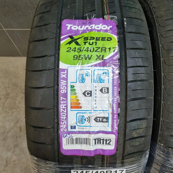 Letné pneumatiky 245/40 R17 TOURADOR DOT0120 - 3