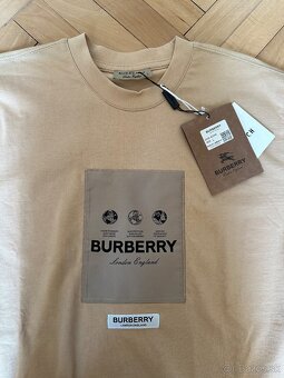 Panske tricko Burberry béžové - 3