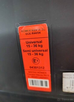 Autosedačka Britax Römer - 3