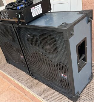 ŠPIČKOVÉ VÝKONNÉ OZVUČENIE 2x750 W rms / 2x1500W program - 3