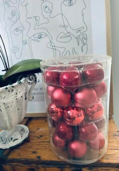 Vianočné sklenené gule/sady - 3