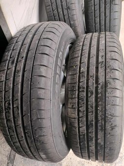 ☀️7mm alu disky orig. Škoda 5x112 R17 pneu nove 215/55 r17 - 3