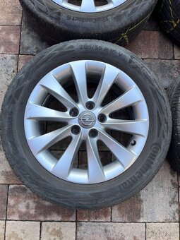 Orig. hliníkové disky Opel R16, 5x110 - 3