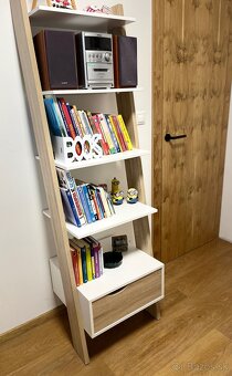 Predám regál so šuflíkom OSLO - 3