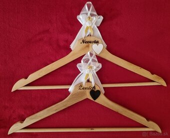 Svadobné vešiaky - 3