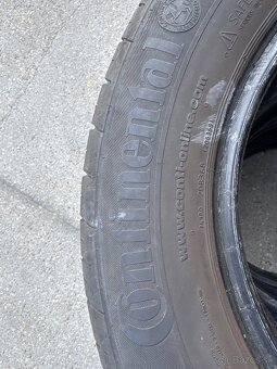 Predám letnú sadu 4ks 195/65 R15 CONTINENTAL - 3