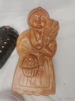 Keramika, forma, srdce, dievča - 3