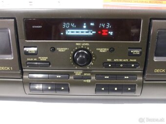 Kazetovy 2-deck TECHNICS RS-TR373 Dolby B, C, vyroba v Japan - 3