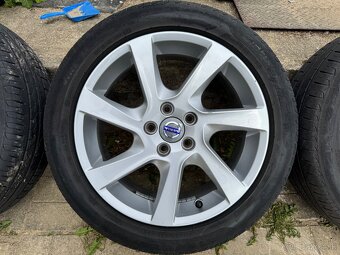 Volvo Hlinikove disky R17 s letnymi pneumatikami 215/60 R17 - 3