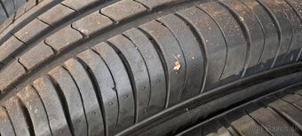 Predám 4ks jazdené letné 195/65r15-91H Hankook - 3