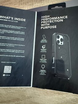 Rokform kryt Rugged pre iPhone 14 Pro, čierny - 3