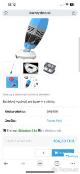 Bazenovy vysavač - 3