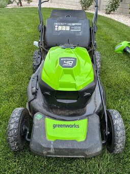 Aku kosacka značky Greenworks (cely set) - 3
