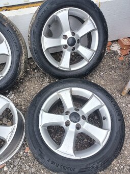 4ks alu disky orig. Vw 5x112 r16 - 3