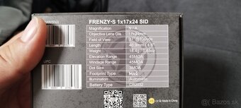 Kolimator Vector Frenzy S 1x17x24 SID AUT - 3